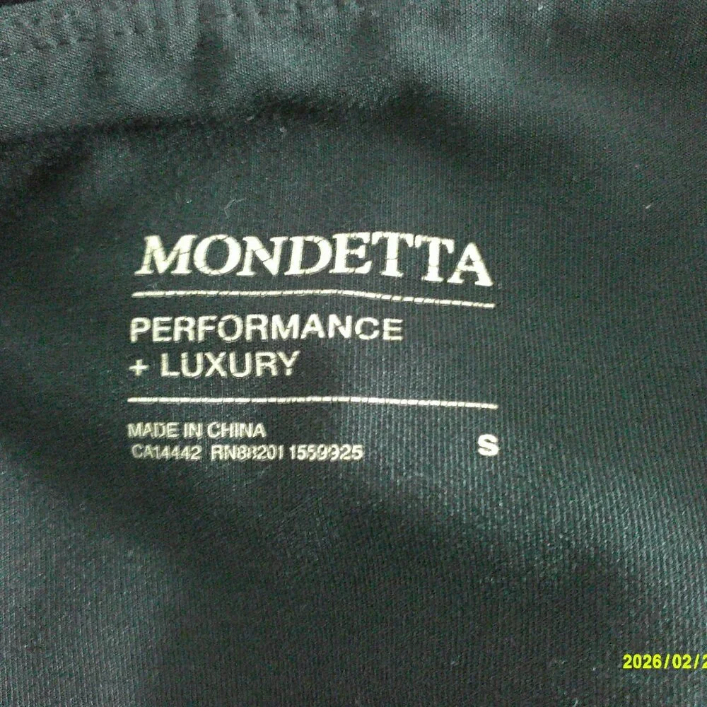 MONDETTA | Basket Weave Leggings | Black | Small